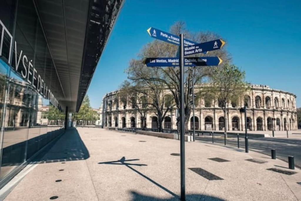 Studio « Le Boheme Chic » Nîmes Eksteriør bilde