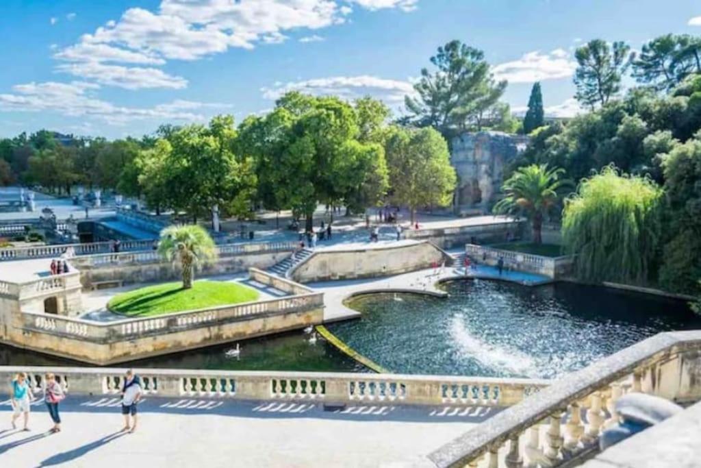 Studio « Le Boheme Chic » Nîmes Eksteriør bilde