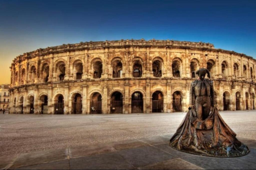 Studio « Le Boheme Chic » Nîmes Eksteriør bilde